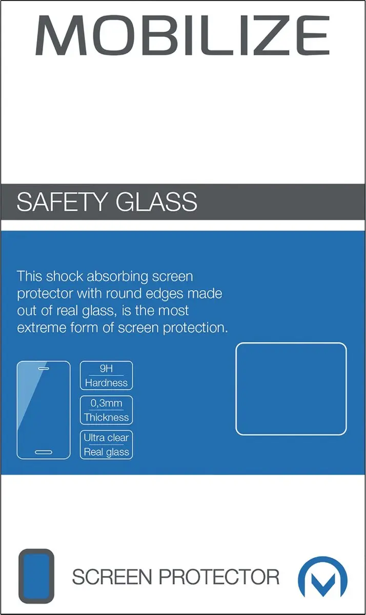 Mobilize Screenprotector Huawei Y5II - Case Friendly