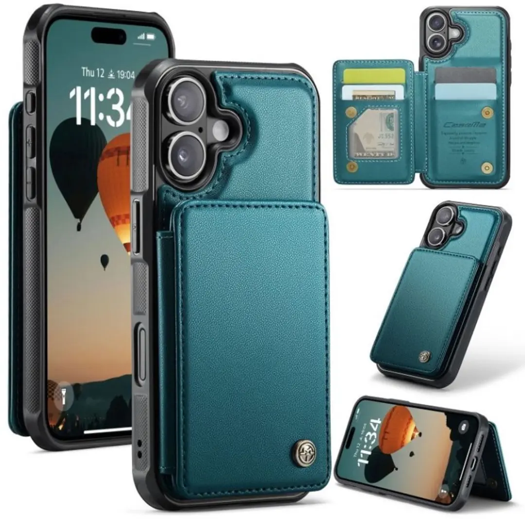 Caseme Portemonnee Backcover iPhone 17
