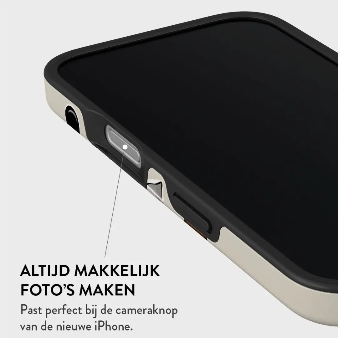 Burga Tough MagSafe Case iPhone 16 - Oat Milk Please