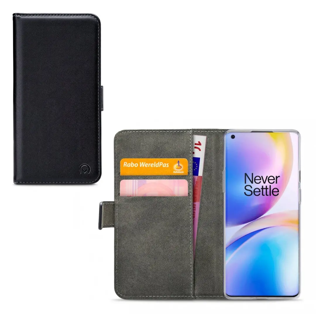 Mobilize Classic Gelly Wallet Bookcase OnePlus 8 Pro - 3 Pasjes - Zwart