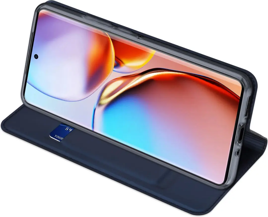 Dux Ducis Skin Pro SH00063636 Hoesje Portemonnee - Motorola Edge 40 Pro - Blauw - afbeelding 6 van 6