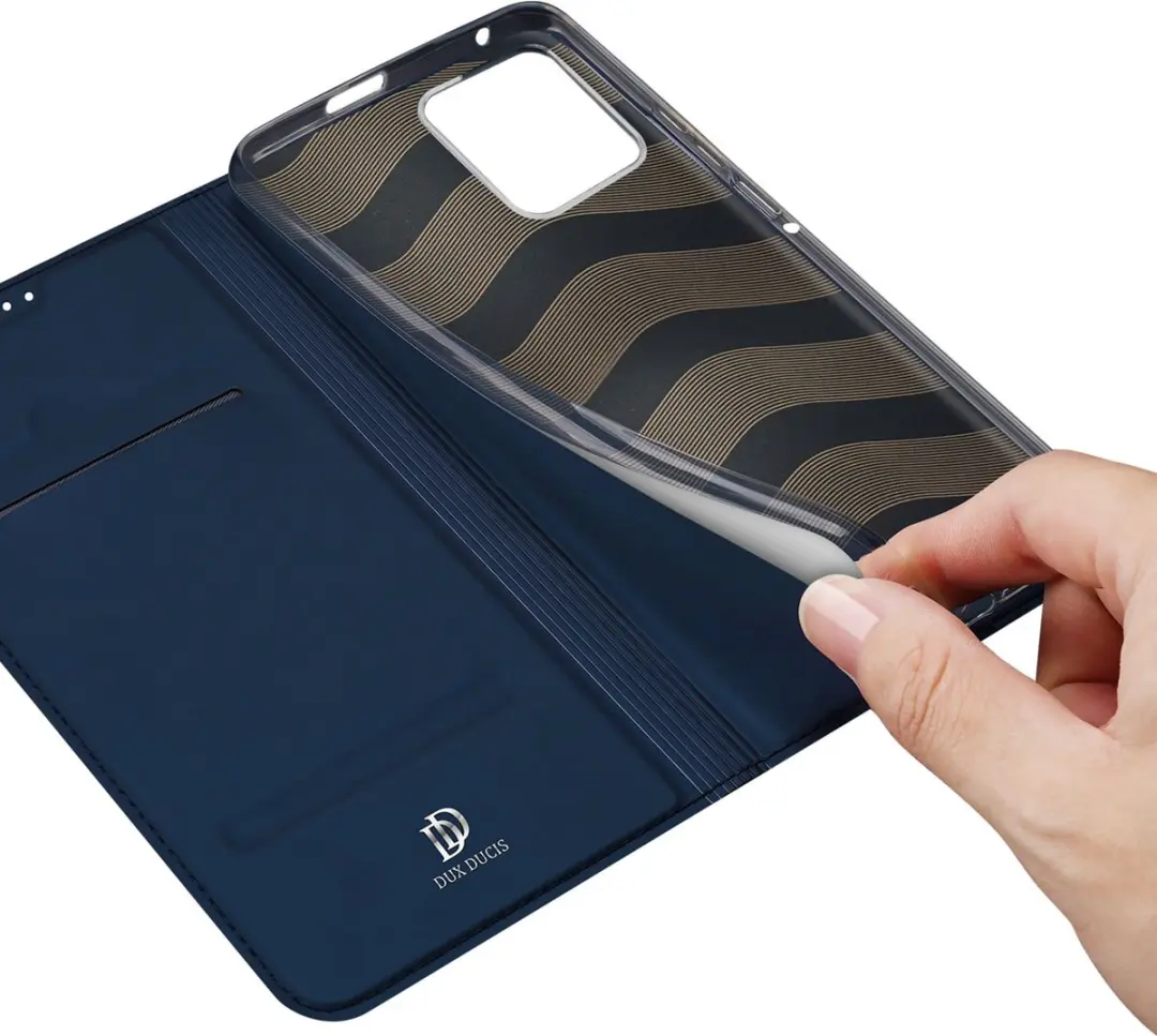 Dux Ducis Skin Pro SH00063636 Hoesje Portemonnee - Motorola Edge 40 Pro - Blauw