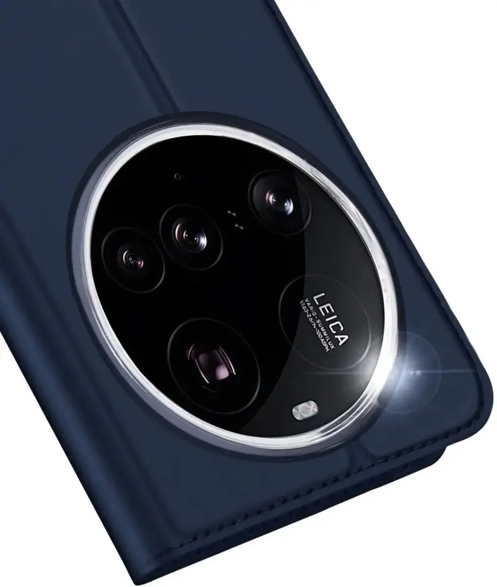 Dux Ducis Telefoonhoesje Xiaomi 15 Ultra Book Case - Blauw