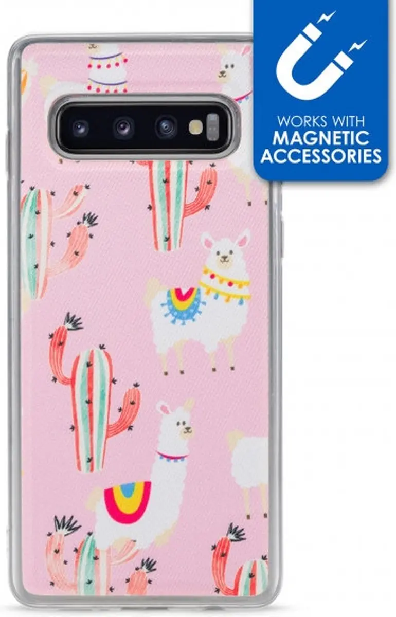 My Style Galaxy S10 Hoesje MSMNTCS1100 - Roze