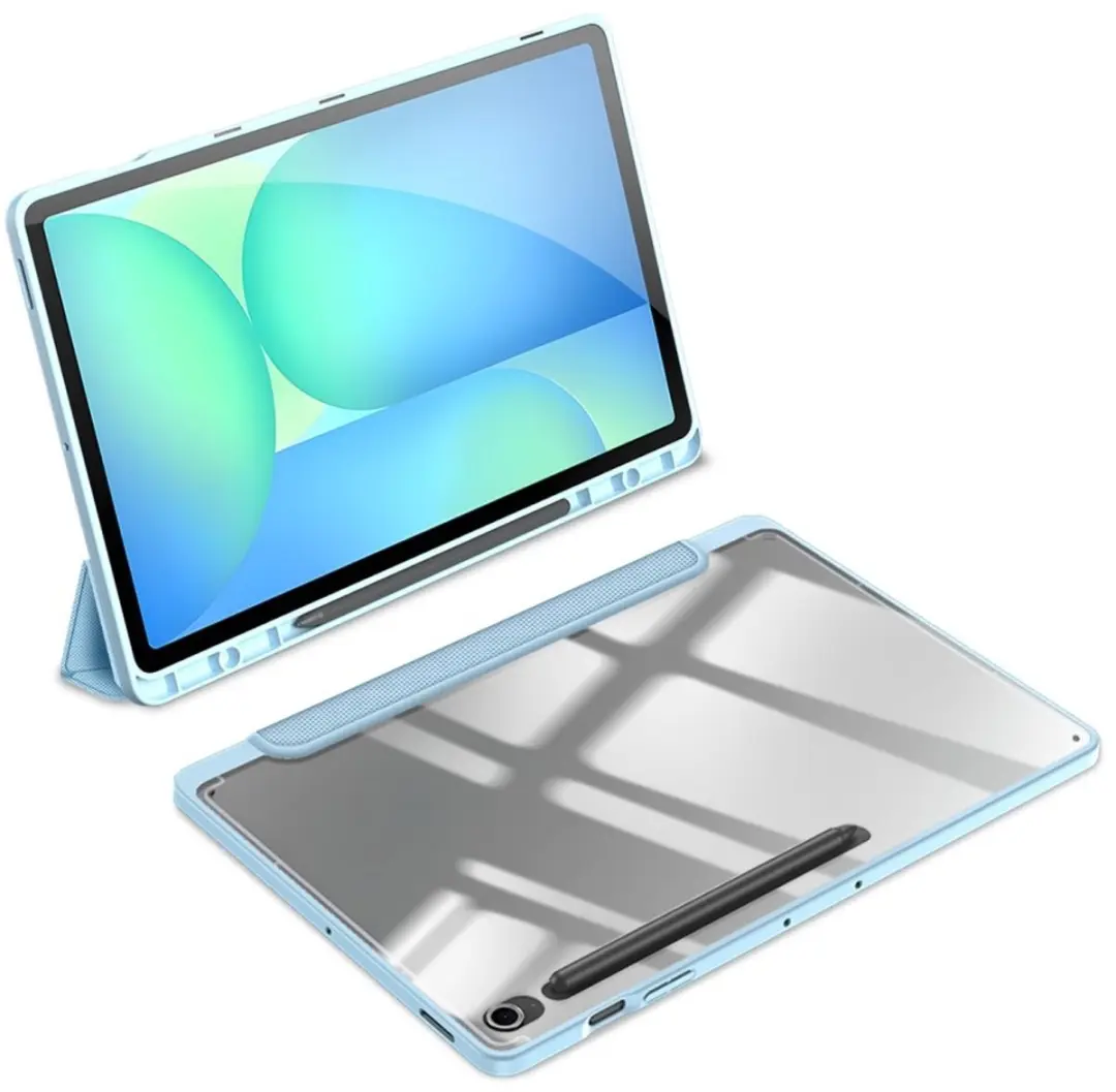 Dux Ducis Tablethoes Samsung Galaxy Tab S10 FE Plus - Blauw