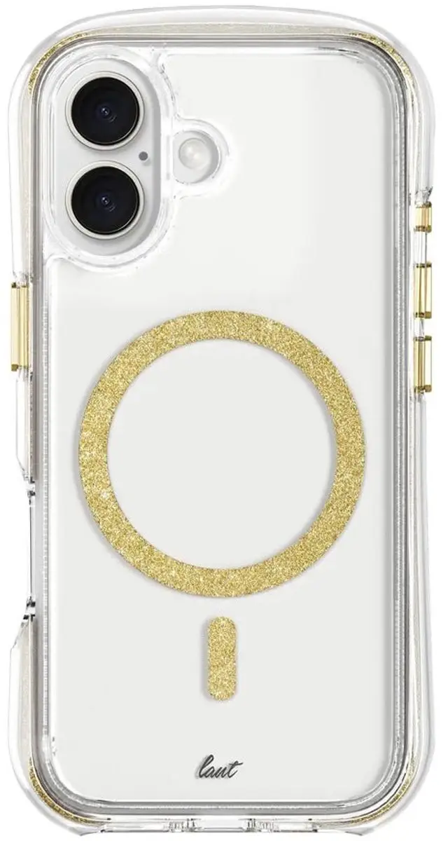 Laut Aero Sparkle iPhone 16 Pro Max Hoes - Gold - LIP24DASGD