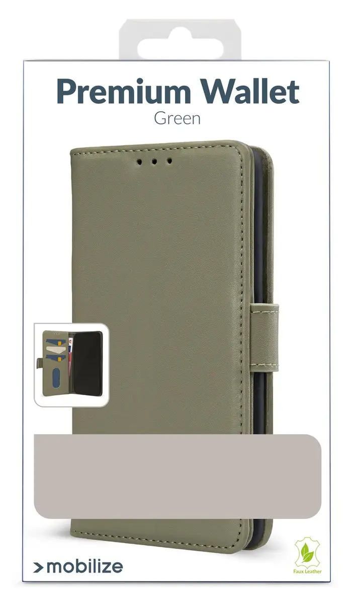Mobilize Premium Gelly Wallet Bookcase iPhone 11 - Groen