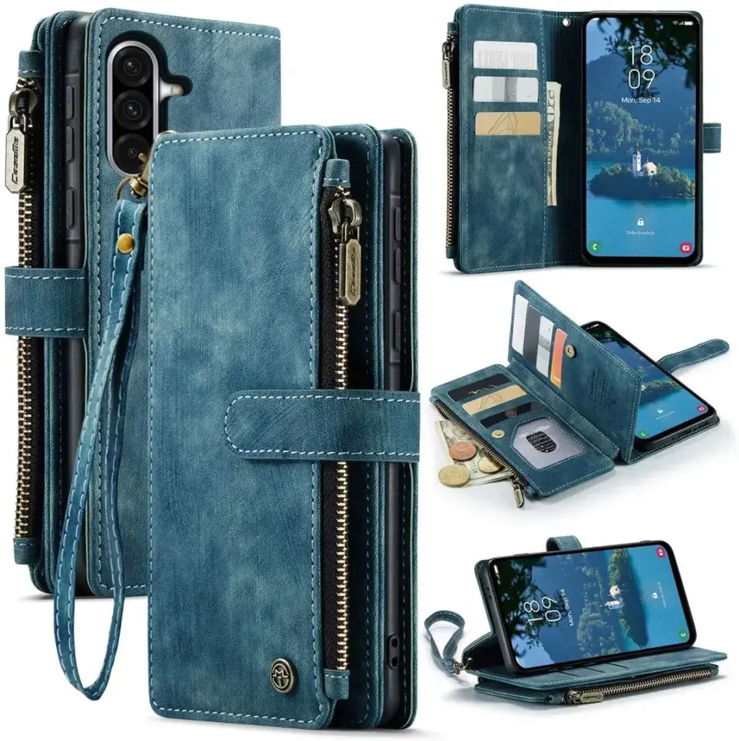 Caseme C30 Hoesje Samsung Galaxy A56 - Blauw