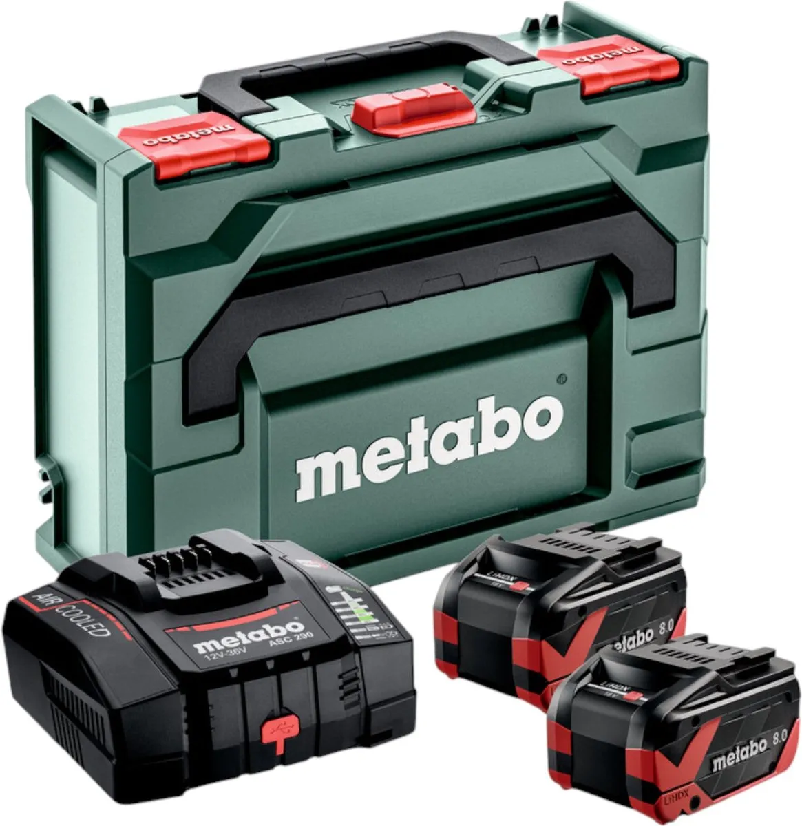 Metabo LiHDX 18V 8.0Ah Accu Set - 2x accu + lader 685305000
