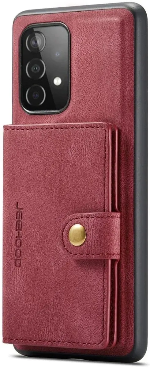 Caseme JH-01 Hoesje Samsung Galaxy A33 - Rood