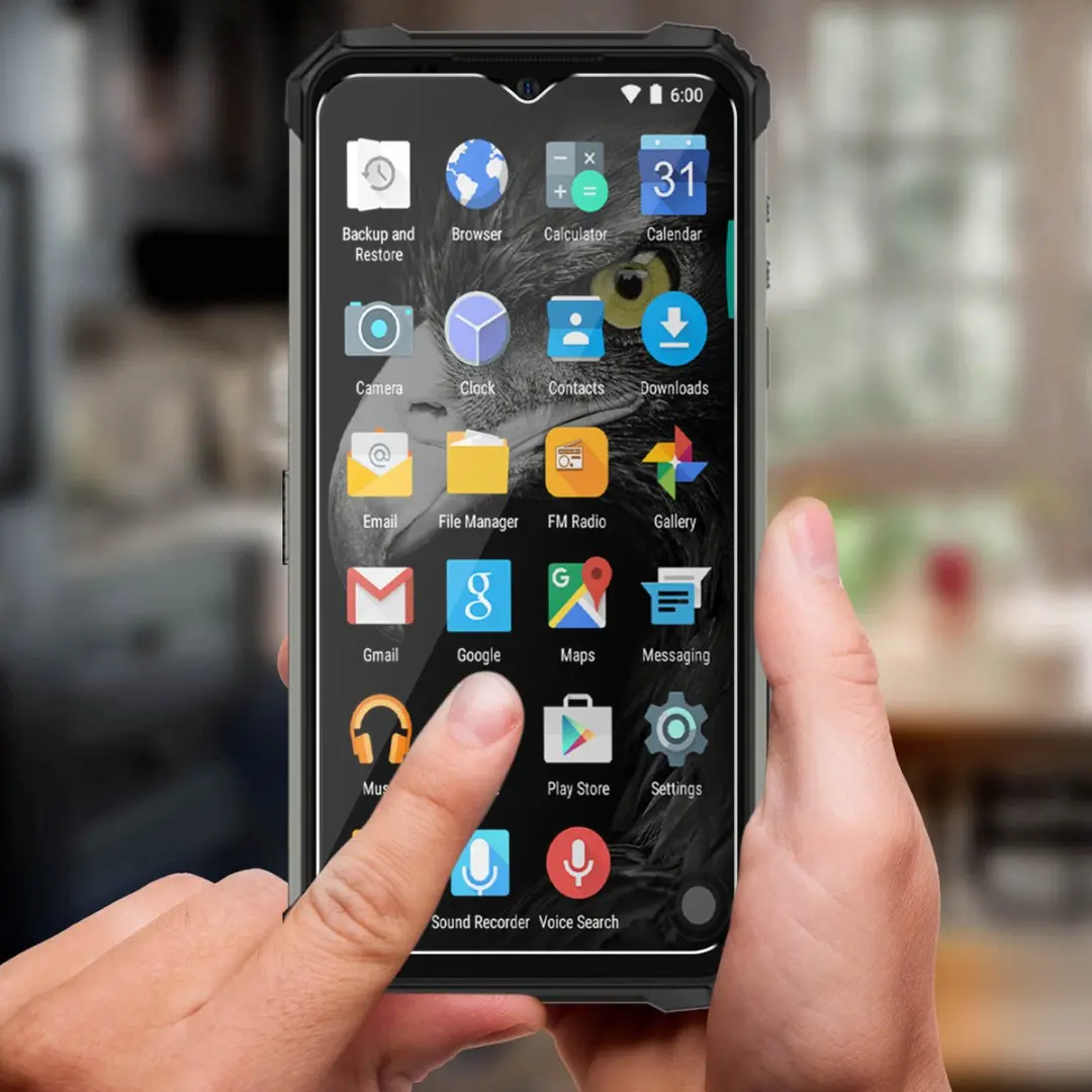 Imak Tempered Glass Screenprotector Ulefone Armor 8 - Transparant
