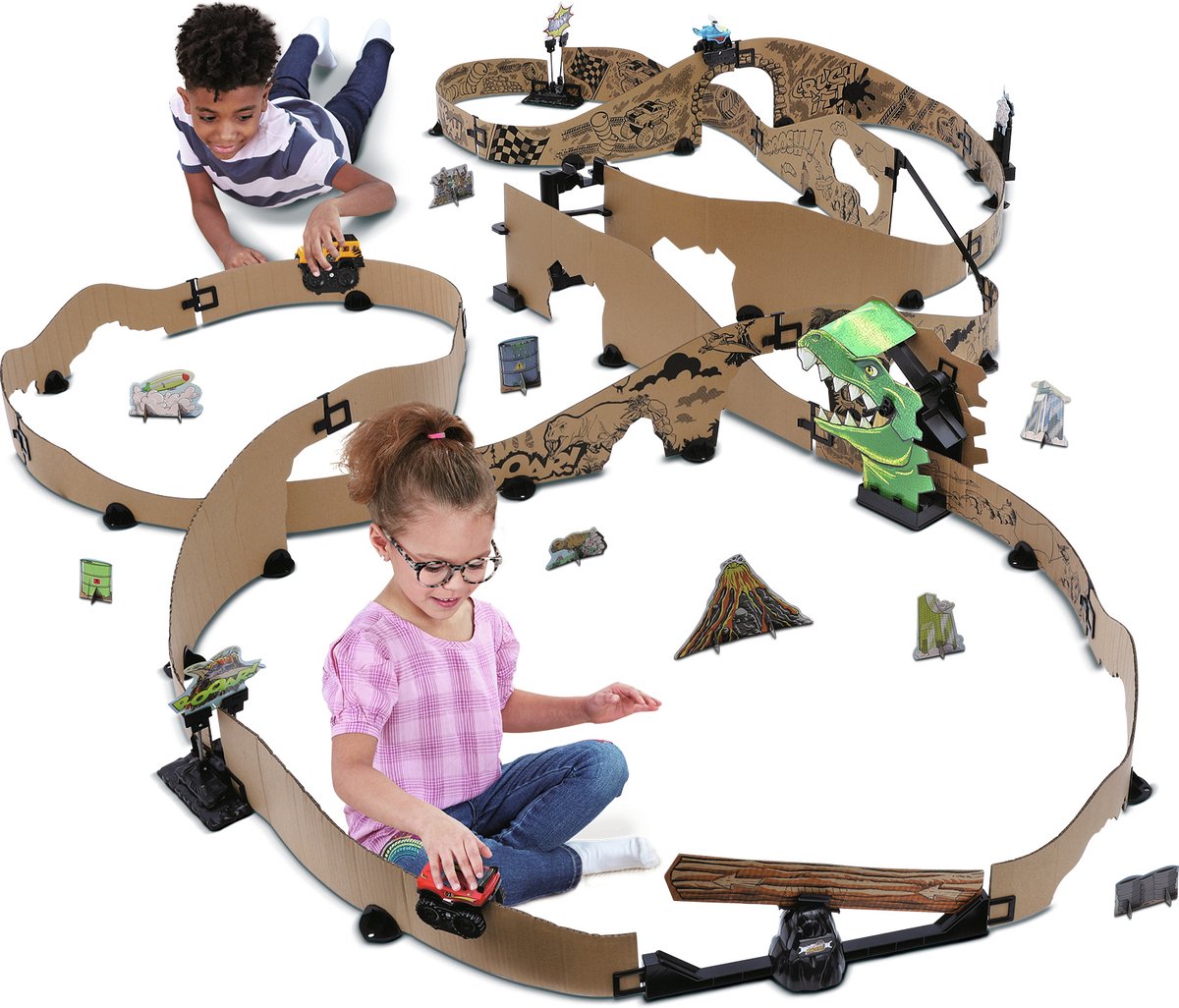 VTech Car-Board Racers - MONSTER, 5 jaar, AA, Doos, Roze