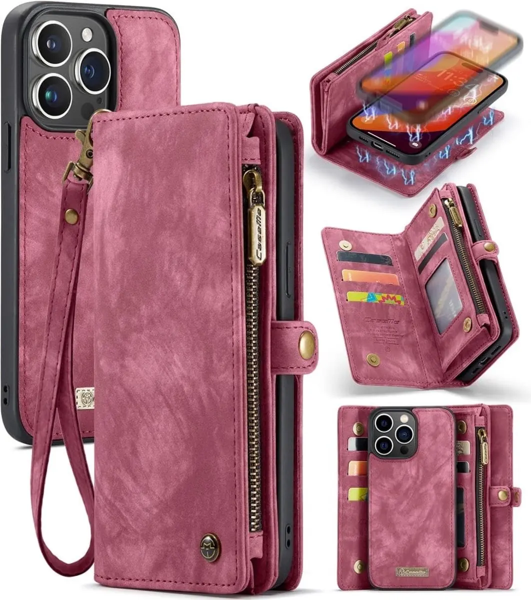 Caseme iPhone 16 Vintage 2-in-1 Hoesje
