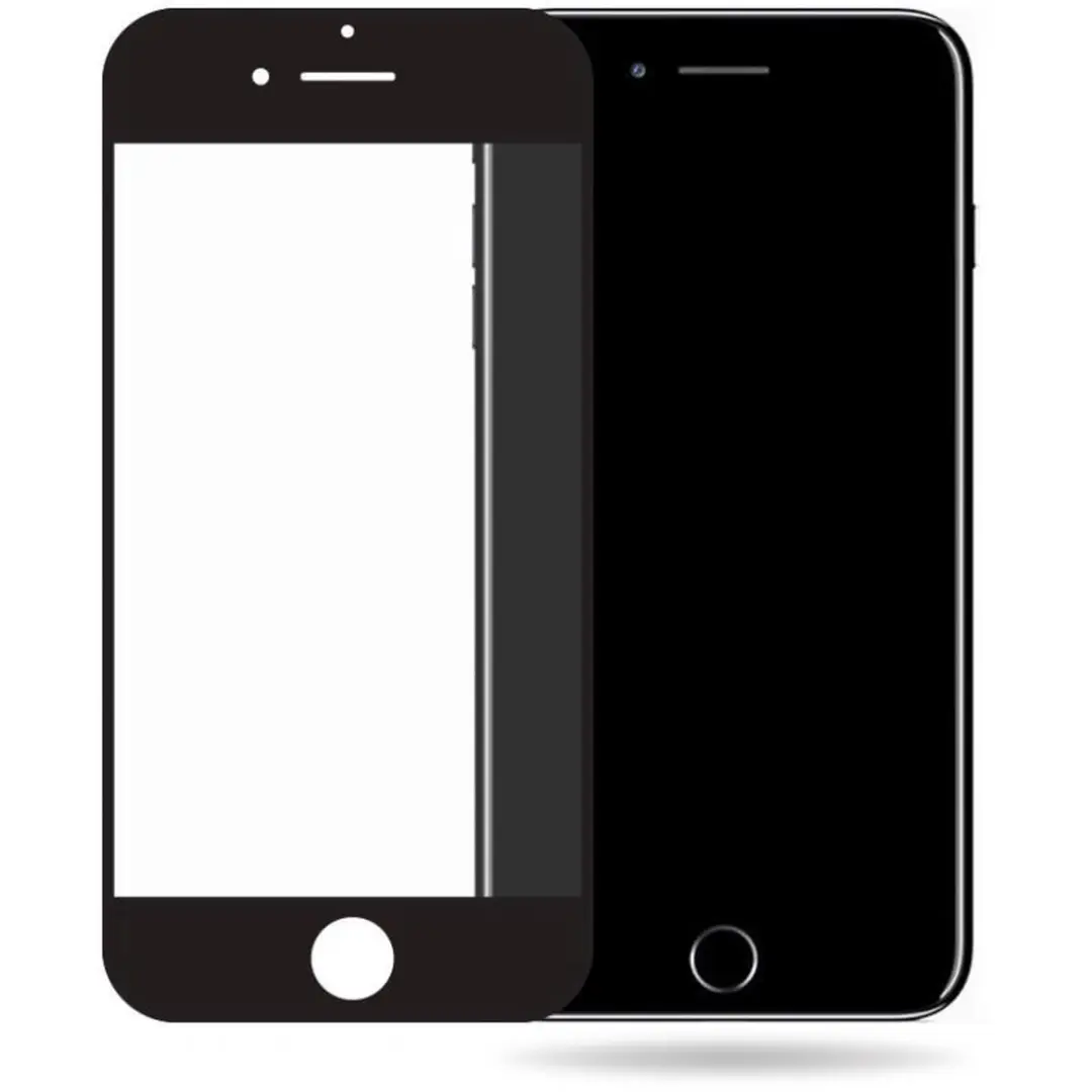 Mobilize iPhone 6/6s Plus Screenprotector - Case Friendly - Zwart