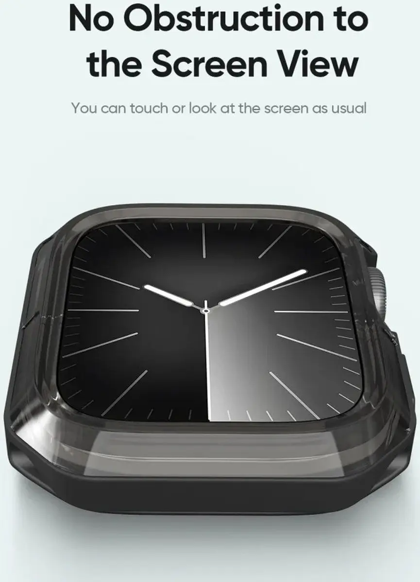Dux Ducis Tamo Hoesje Apple Watch 10 46mm - Zwart