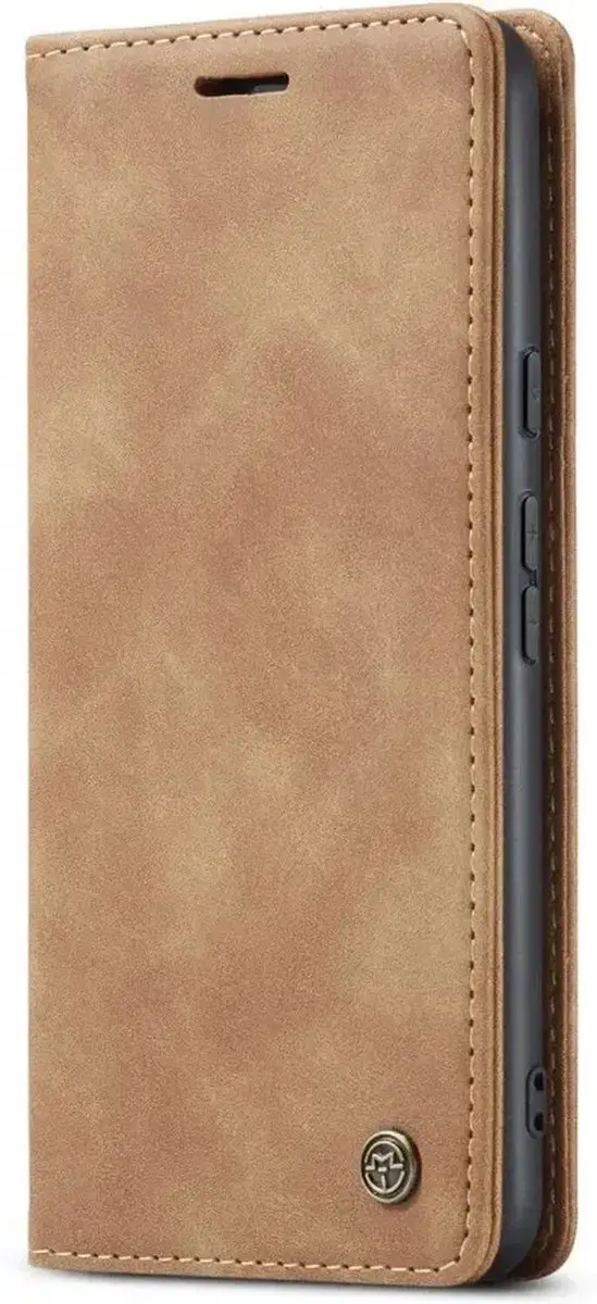Caseme 013 Hoesje Google Pixel 9a - Book Case Bruin