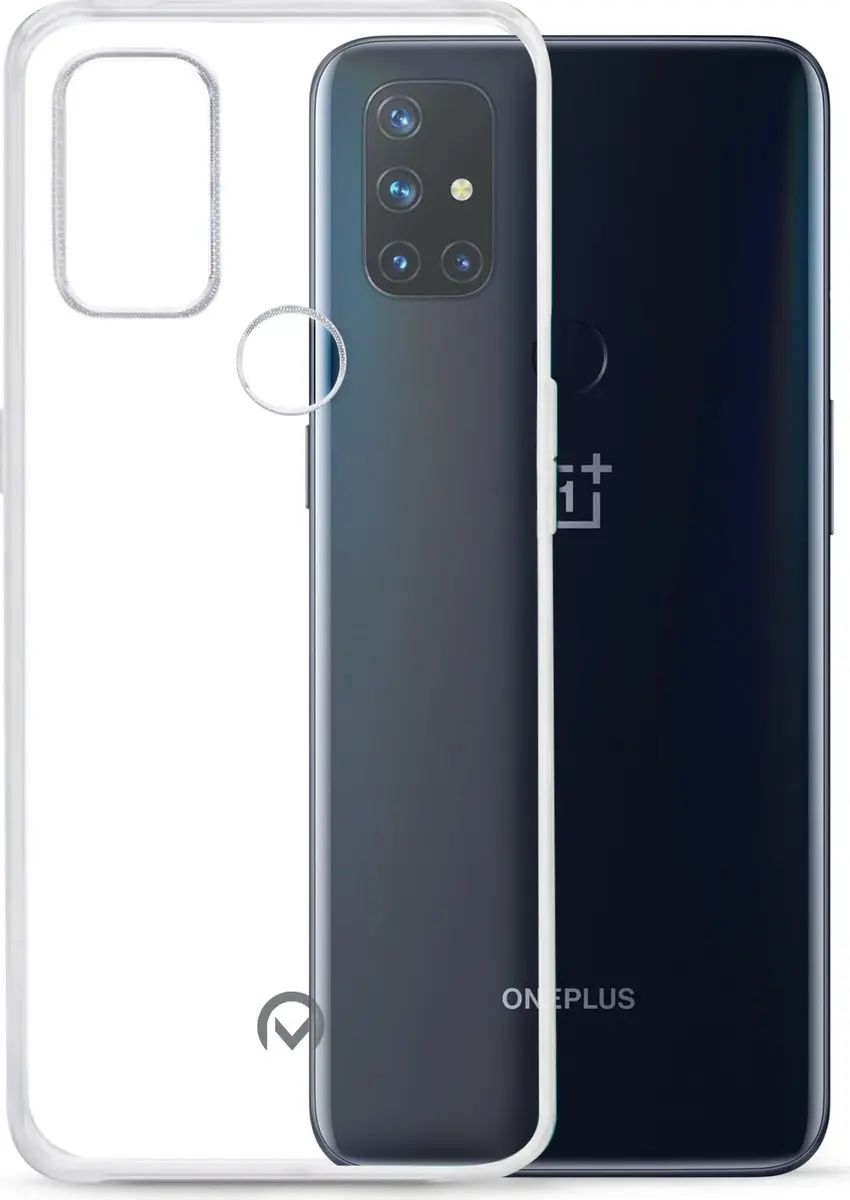 Mobilize OnePlus Nord N10 TPU Hoesje - Transparant - MOB-GCC-NORDN105G