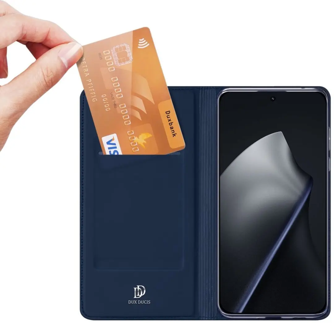Dux Ducis Skin Pro Hoesje Xiaomi 15T Pro - Blauw