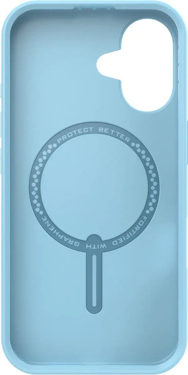 ZAGG SoHo Snap Mag iPhone 16 Hoesje - Blauw - 702315226