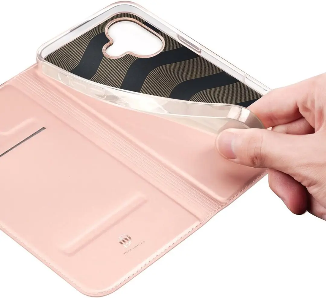 Dux Ducis Skin Pro Series Hoesje iPhone 16 Plus - Roze - afbeelding 6 van 6