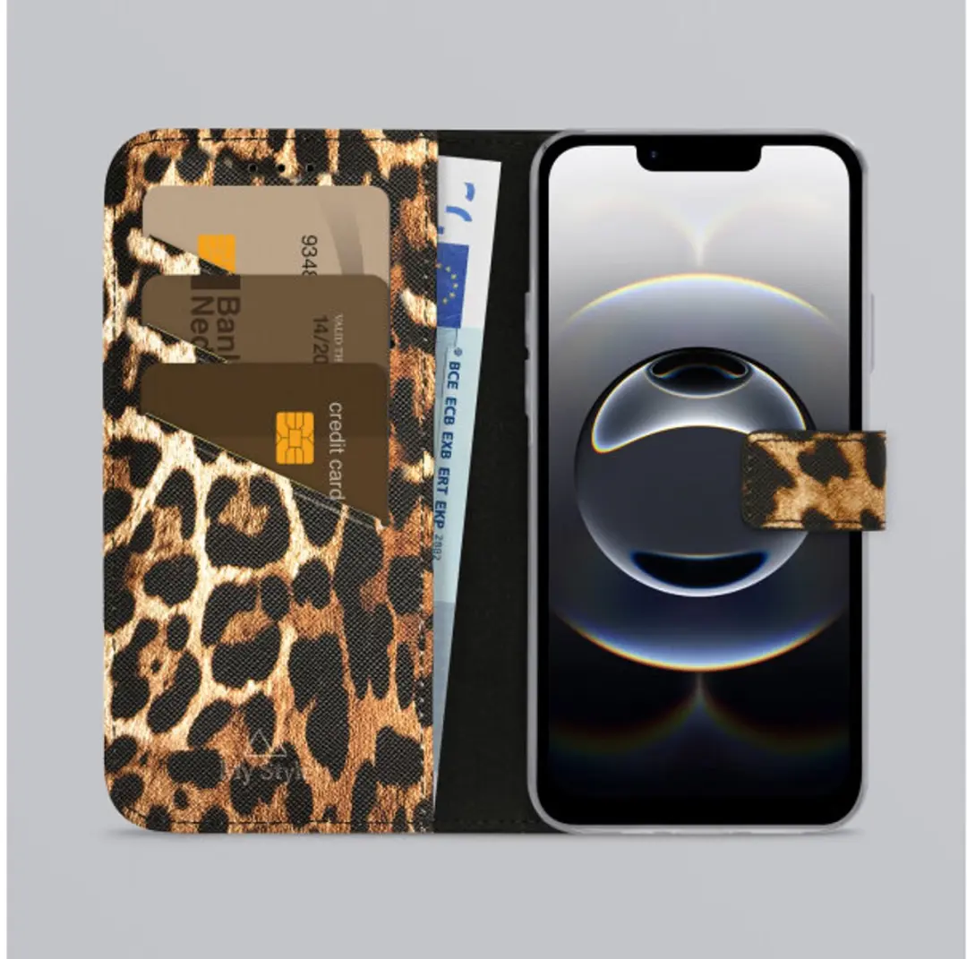 My Style MSFWLT1744 Telefoonhoesje iPhone 16e - Wild Leopard