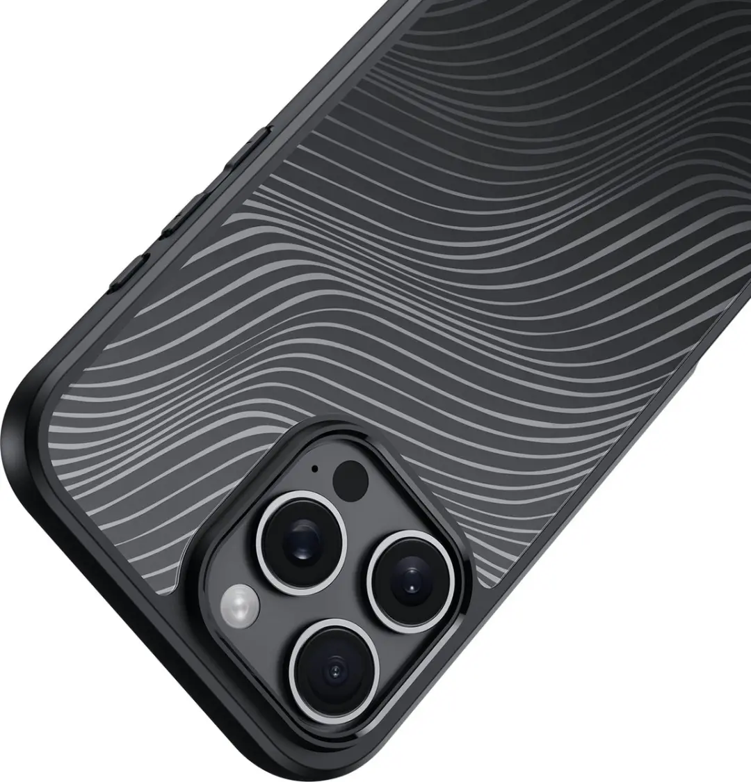 Dux Ducis Aimo Series iPhone 16 Pro Max Hoesje - Zwart