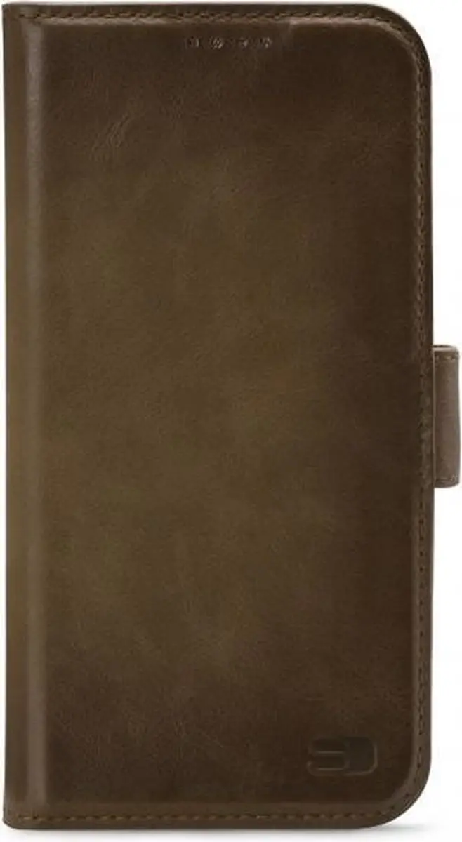 Senza Desire Bookcase Hoesje WALCS1083 - iPhone 11 Pro - 5 Pasjes - Burned Olive