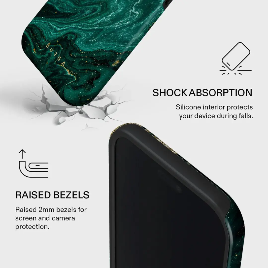 Burga Tough MagSafe Hoesje iPhone Air - Emerald Pool - afbeelding 6 van 6