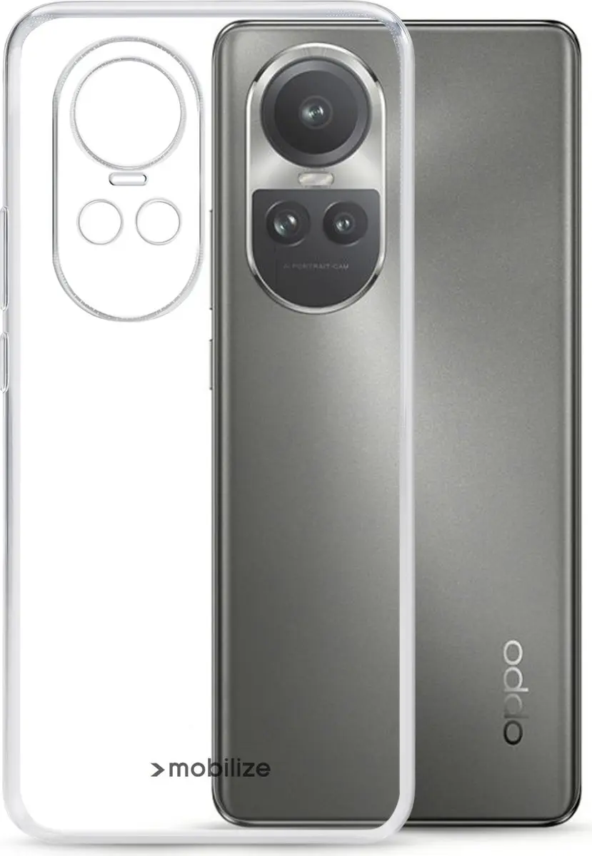 Mobilize Reno 10 Pro TPU Hoesje - Transparant MOB-GCC-RENO10PRO5G