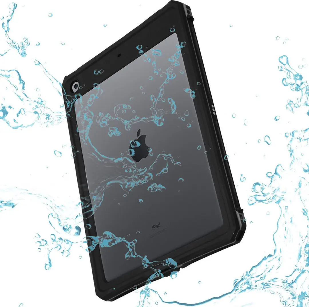 Redpepper Waterproof Backcase Apple iPad 10.2 inch - iPad 7/8/9 - Zwart