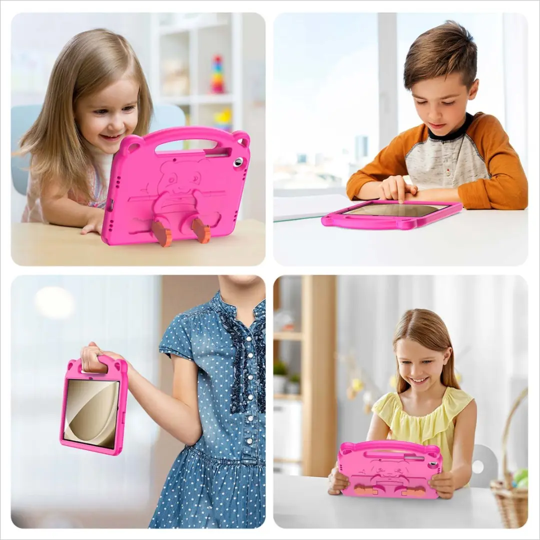 Dux Ducis Panda Series SH00078599 Tablethoes - Samsung Galaxy Tab A9 8.7" - Roze