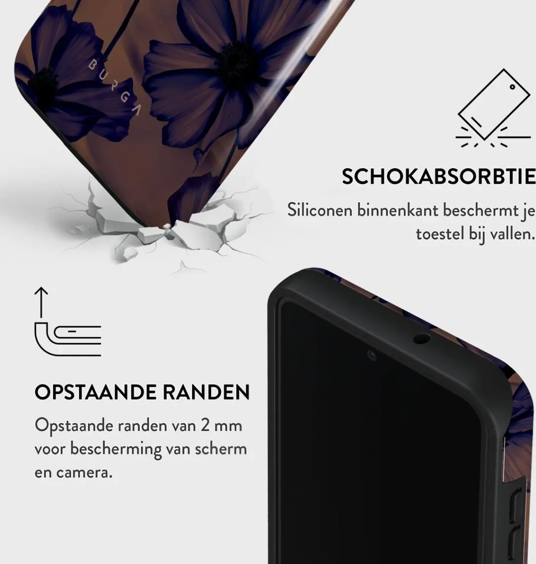 Burga Telefoonhoesje Samsung Galaxy S23 Velvet Night - RB_01_S23_TH - afbeelding 6 van 6