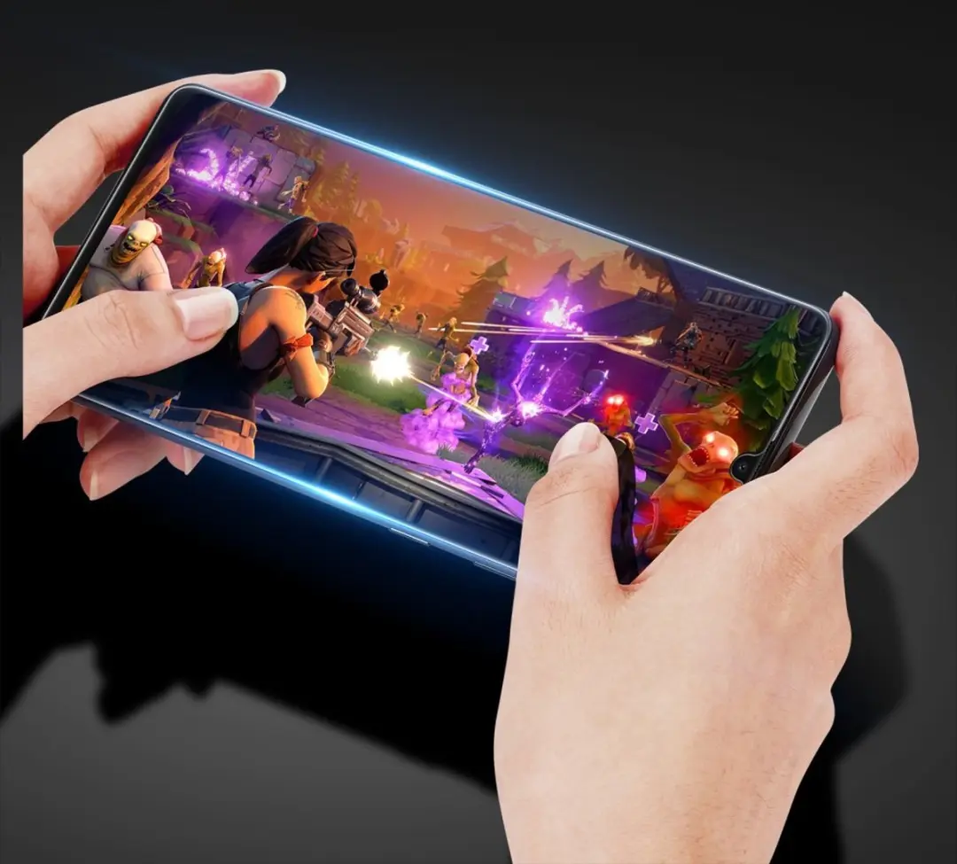 Dux Ducis Screen Protector Samsung Galaxy A05s - Zwart - afbeelding 6 van 6