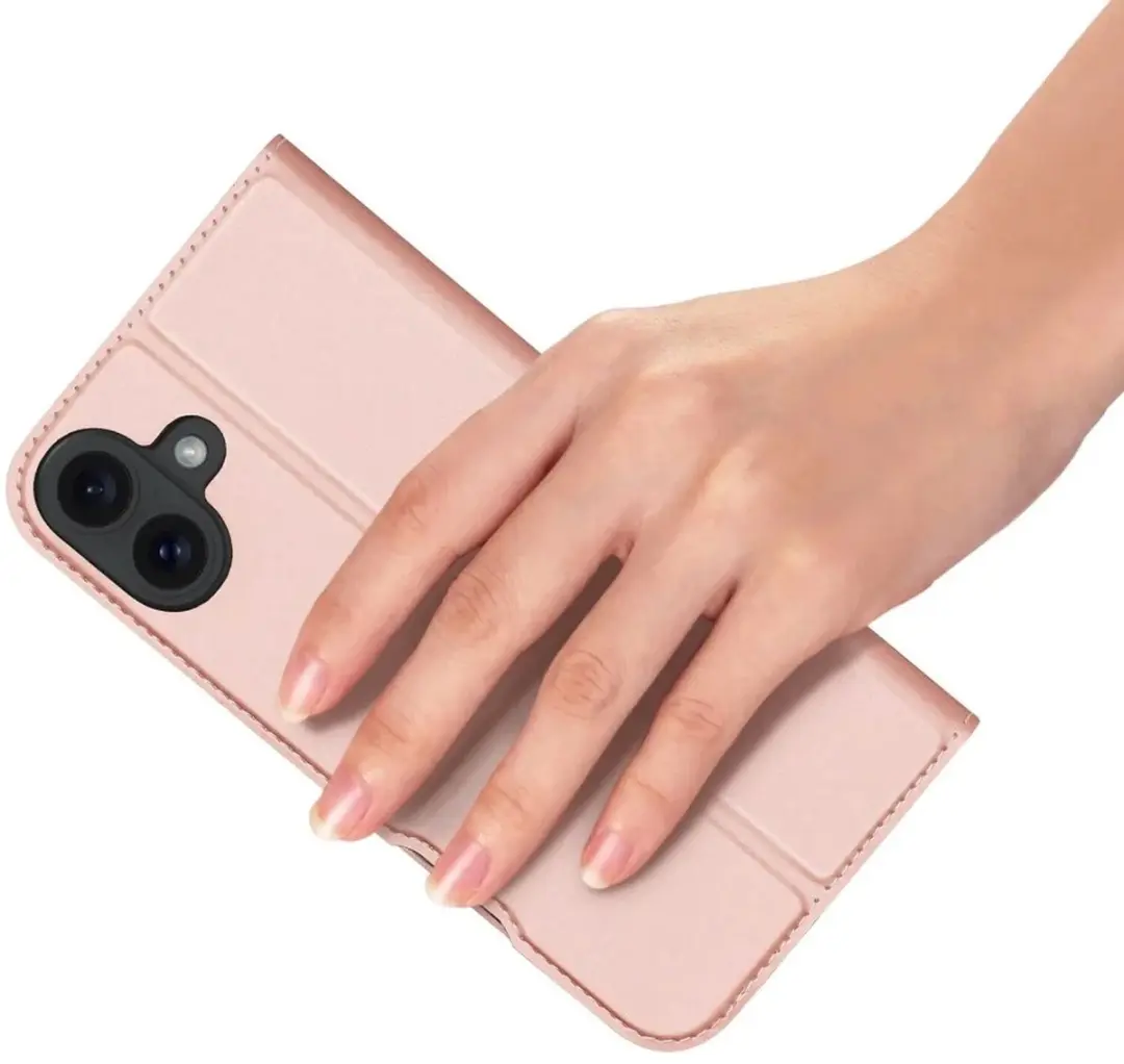 Dux Ducis iPhone 16 Hoesje Rosé Goud