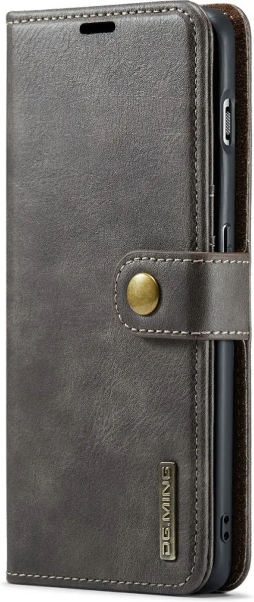 DG.MING OnePlus 11 Hoesje 2-in-1 Book Case Grijs - 3 Pasjes