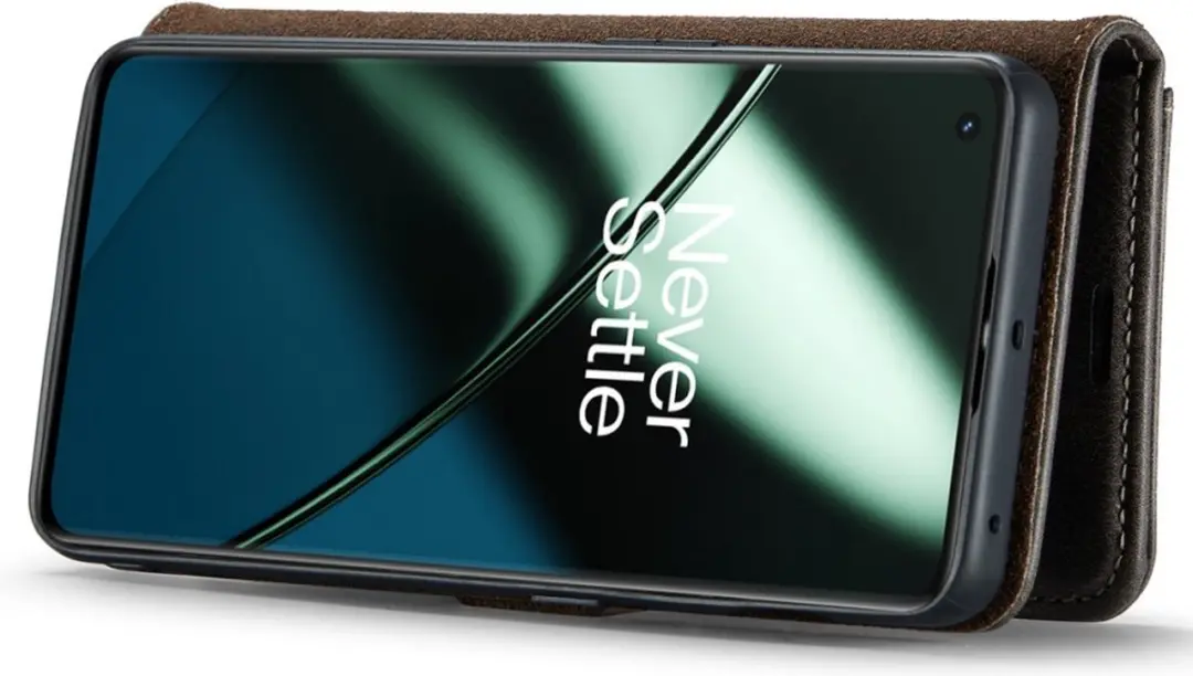 DG.MING OnePlus 11 Hoesje 2-in-1 Book Case Grijs - 3 Pasjes - afbeelding 6 van 6