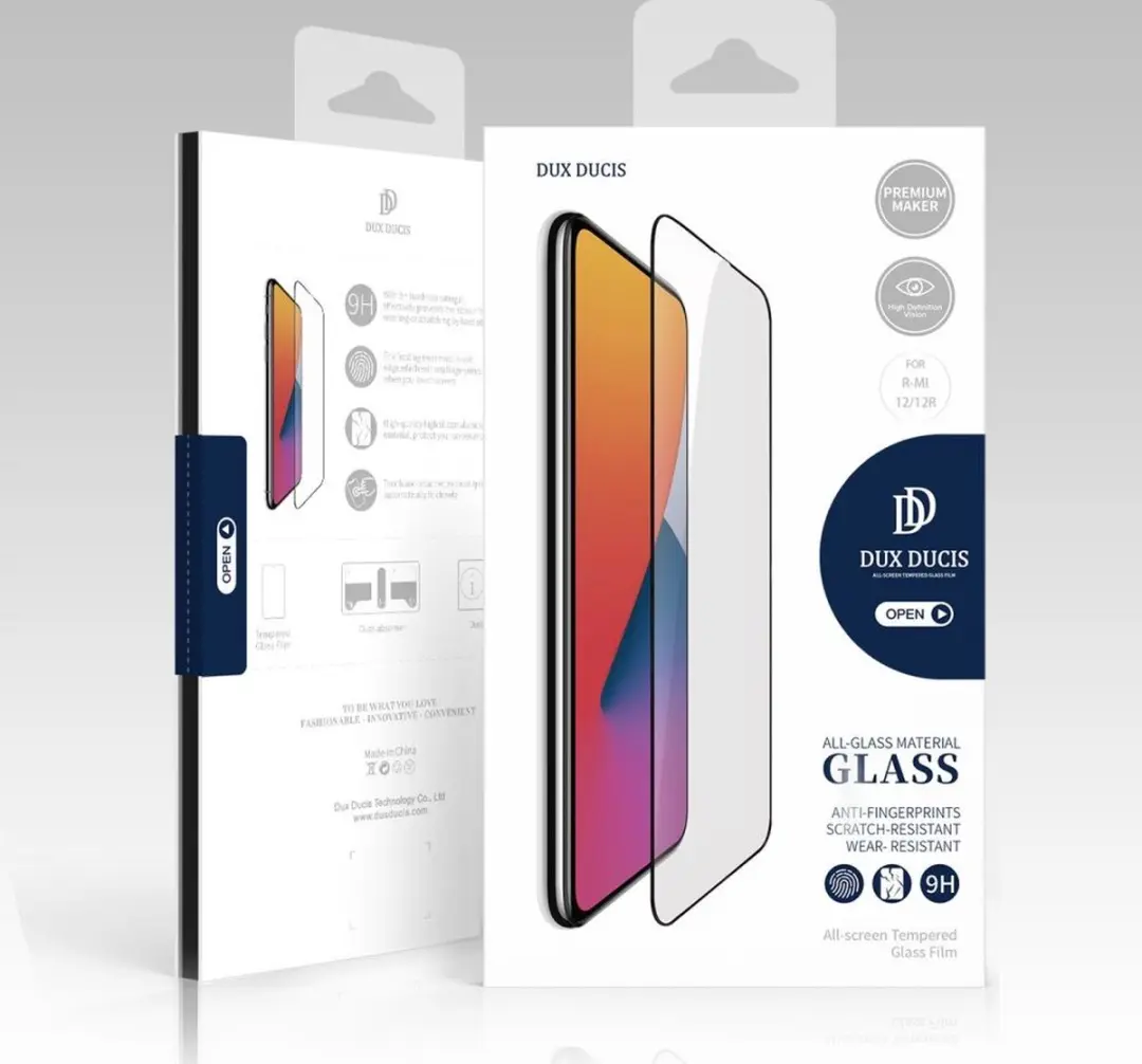 Dux Ducis Xiaomi Redmi 12 Schermbeschermer 9H - 0.33mm