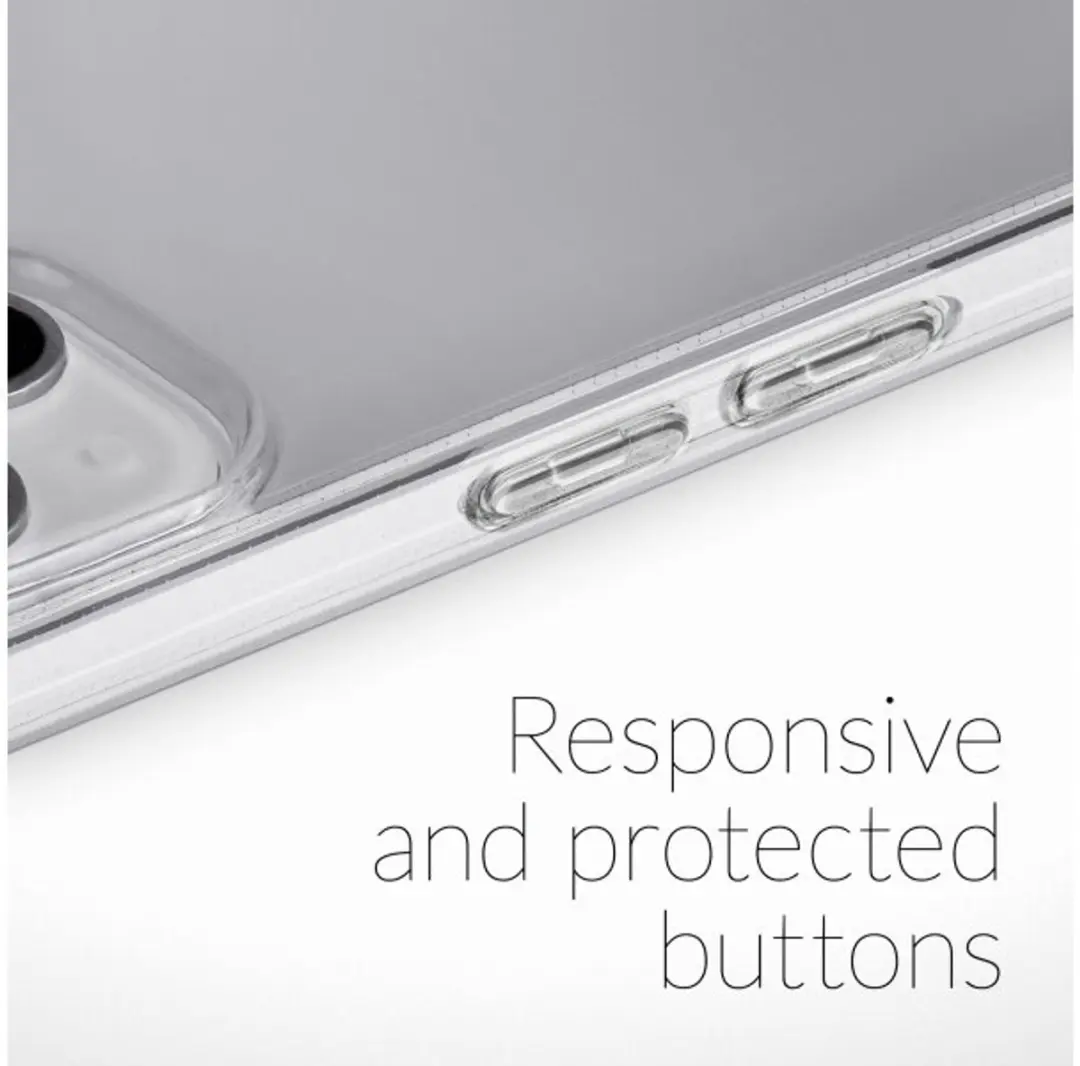 My Style Protective Flex Case MSPFCS1136 - iPhone 17 Pro - Transparant