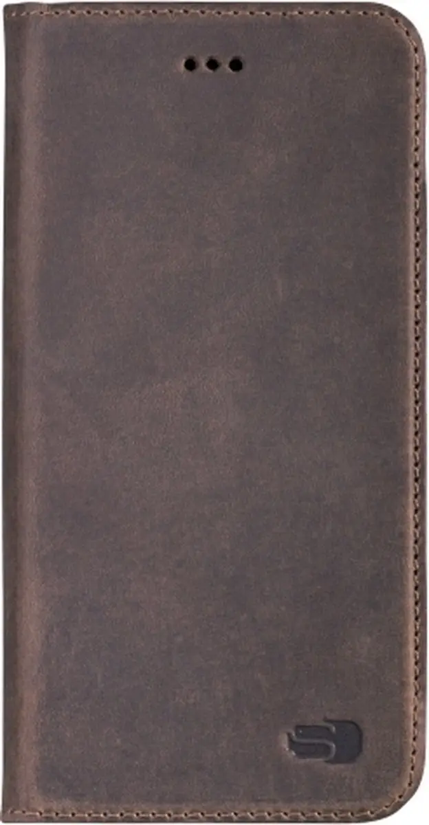 Senza iPhone 6/6s Book Case Raw Series BKLCS1012 - Donker Bruin