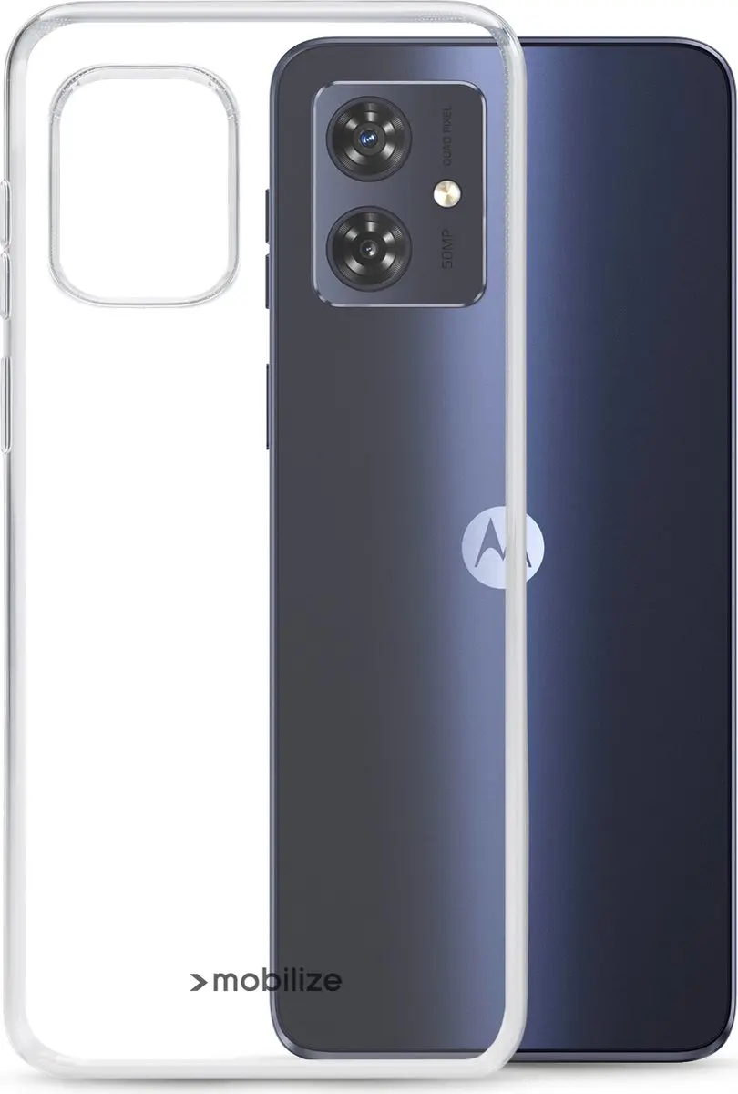 Mobilize Moto G54 Telefoonhoesje - Transparant MOB-GCC-MOTOG54