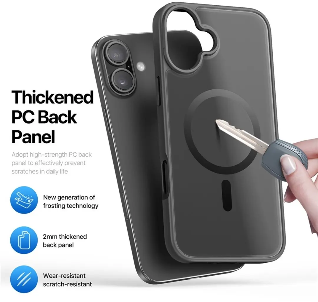Dux Ducis Yind iPhone 17 Hoesje - Zwart - 8721389801089