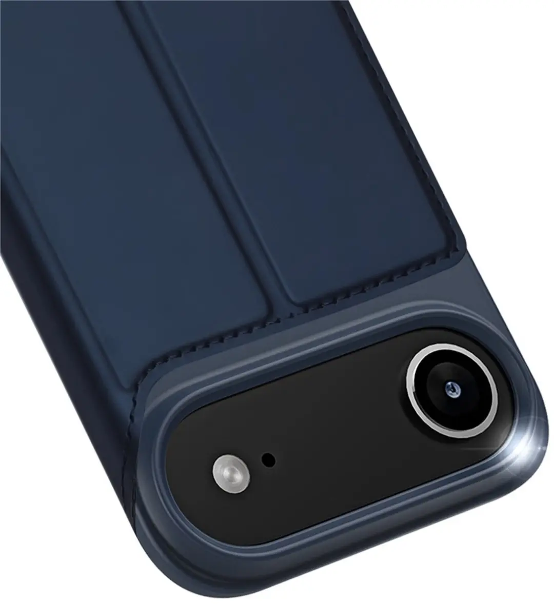 Dux Ducis iPhone 17 Air Hoesje Blauw - Slim Bookcase