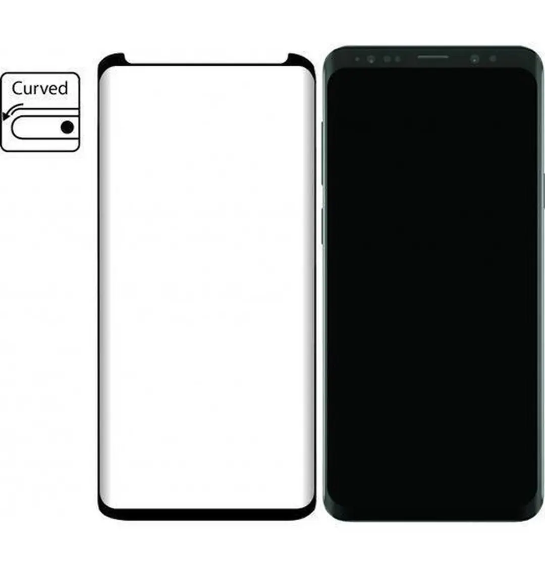 Mobilize Screenprotector Samsung Galaxy S9 - Case Friendly