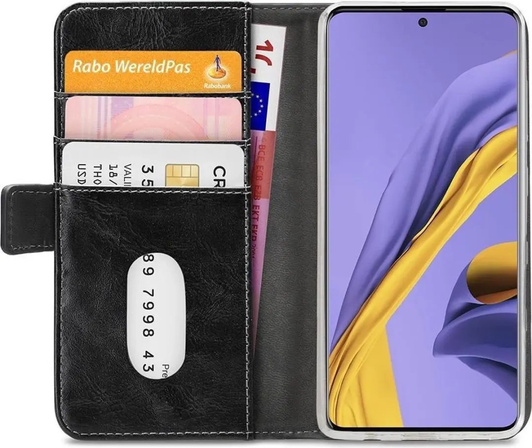 Mobilize Elite Gelly Wallet Book Case mpn-8718256933073 - Zwart