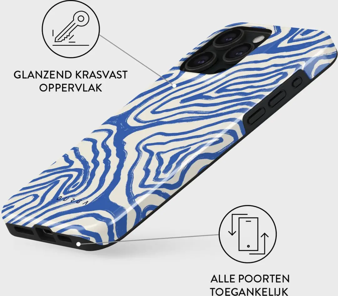 Burga Telefoonhoesje iPhone 15 Pro Max Seven Seas - Schokbestendig