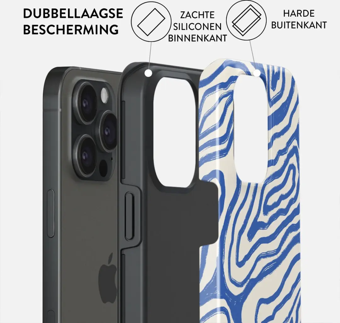 Burga Telefoonhoesje iPhone 15 Pro Max Seven Seas - Schokbestendig