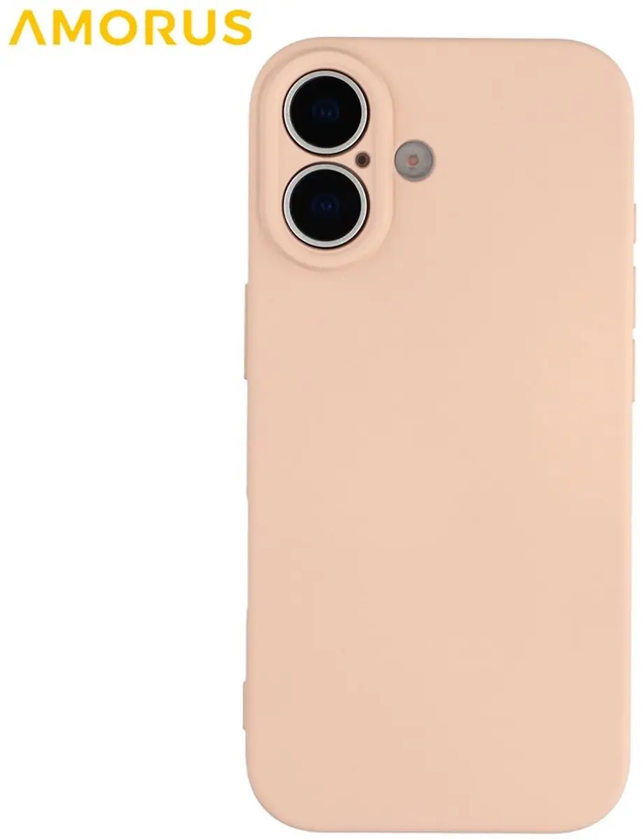 Amorus iPhone 17 Hoesje Soft Amber