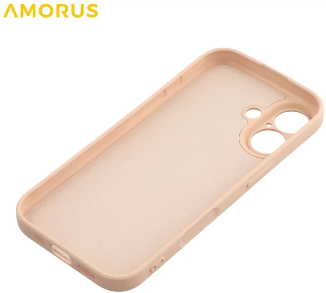 Amorus iPhone 17 Hoesje Soft Amber - afbeelding 6 van 6