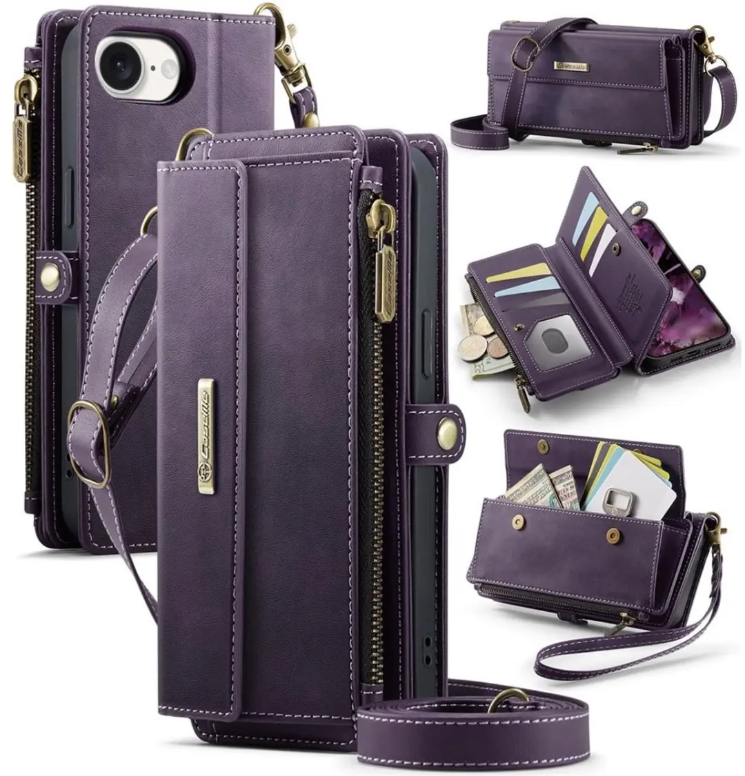 Caseme iPhone 16e Hoesje Portemonnee