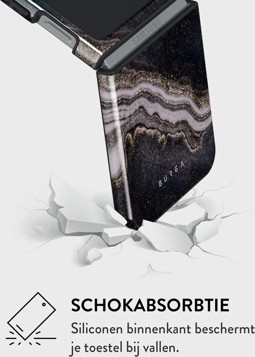 Burga Tough Backcover Samsung Galaxy Z Flip 6 - Magic Night - afbeelding 6 van 6
